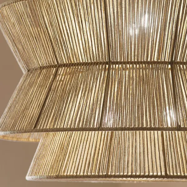 Ophira 4-Light Jute Pendant - Image 6