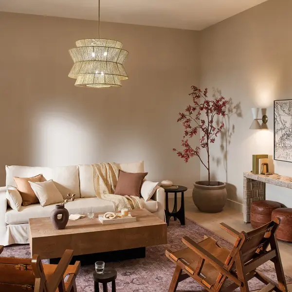 Ophira 4-Light Jute Pendant - Image 7