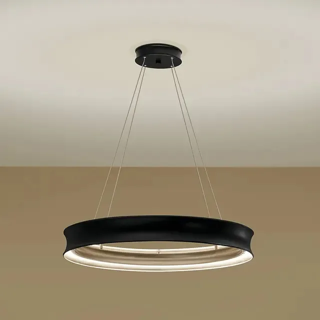 Larousse LED Chandelier in Black