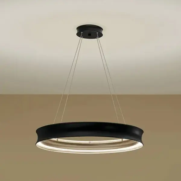 Larousse LED Chandelier in Black