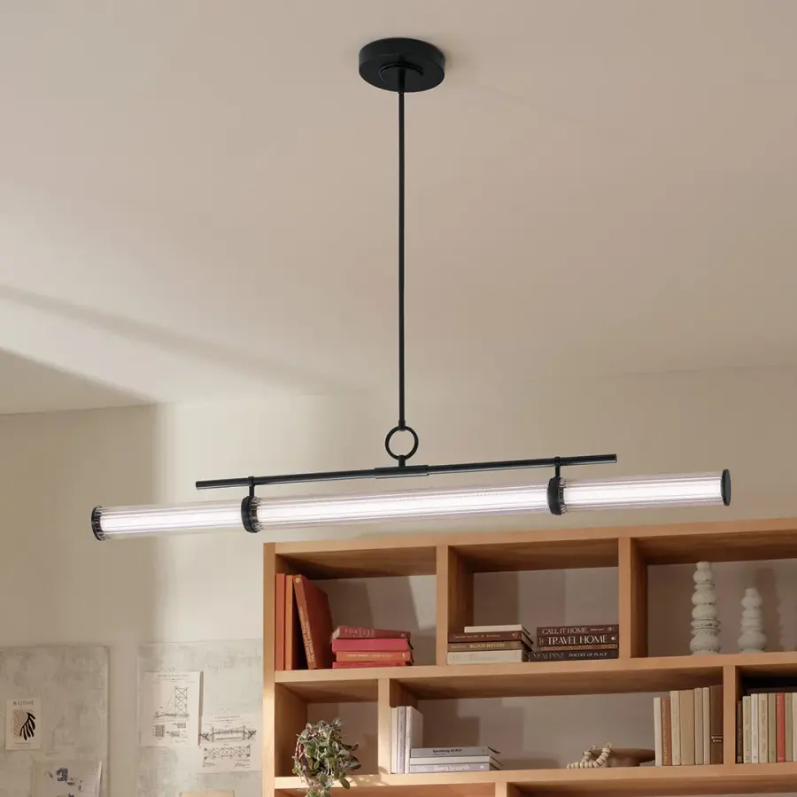 Riven Linear Chandelier - Image 5