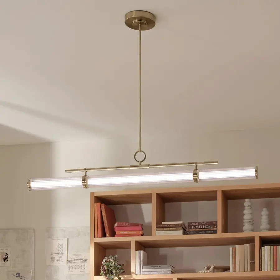Riven Linear Chandelier - Image 5