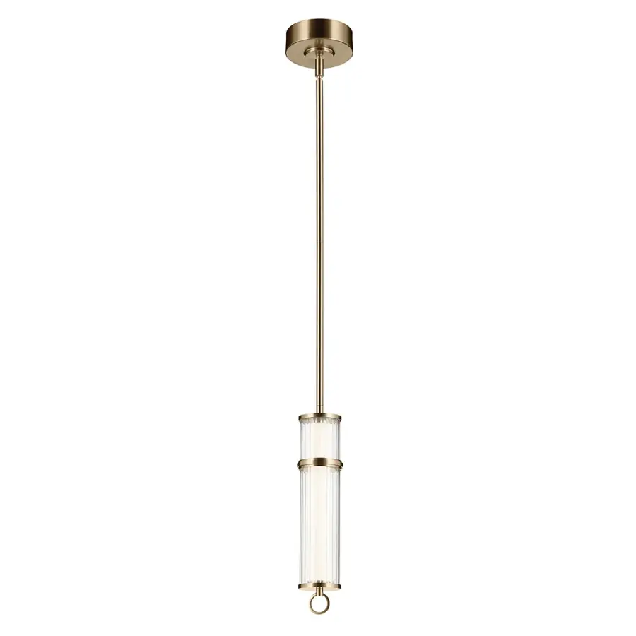 Riven Pendant in Champagne Bronze - Image 2