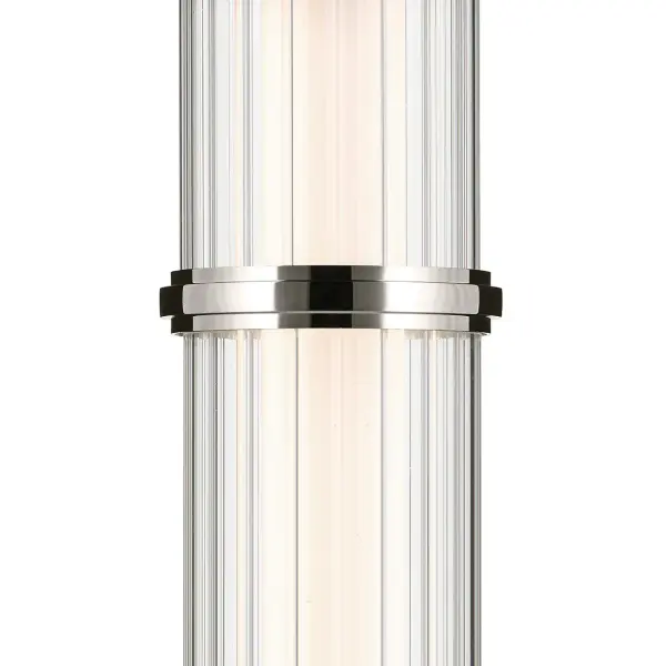Riven Pendant Light in Polished Nickel - Image 3