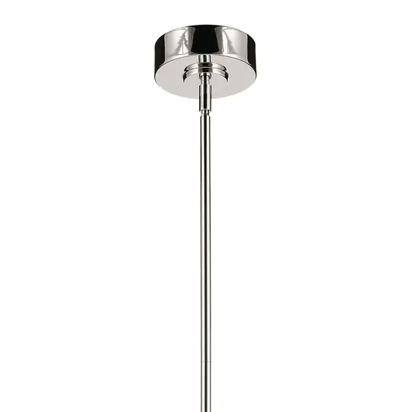 Riven Pendant Light in Polished Nickel - Image 4