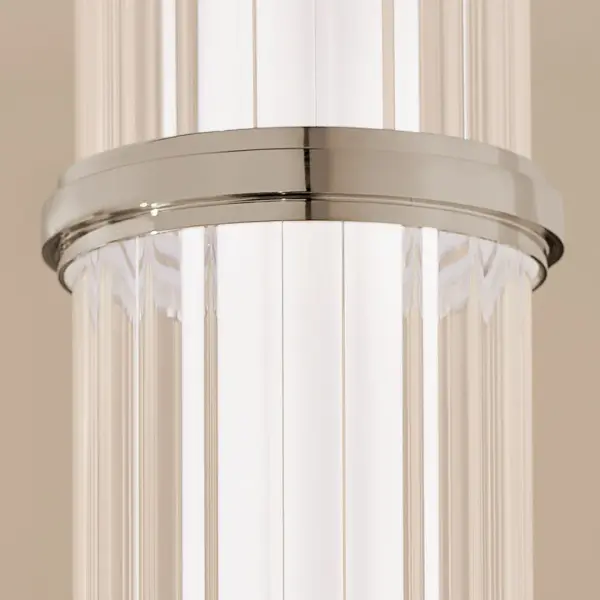 Riven Pendant Light in Polished Nickel - Image 6