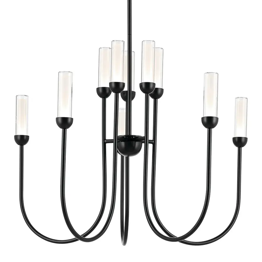 Moraine 10-Light Multi-Tier Chandelier - Image 1