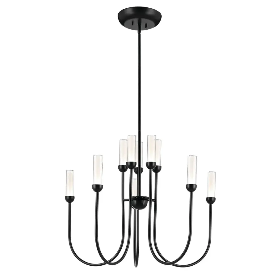 Moraine 10-Light Multi-Tier Chandelier - Image 2