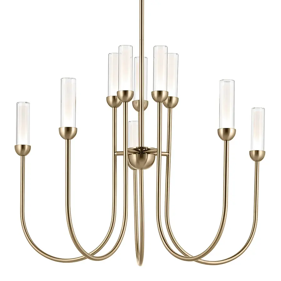 Moraine 10-Light Multi-Tier Chandelier - Image 1