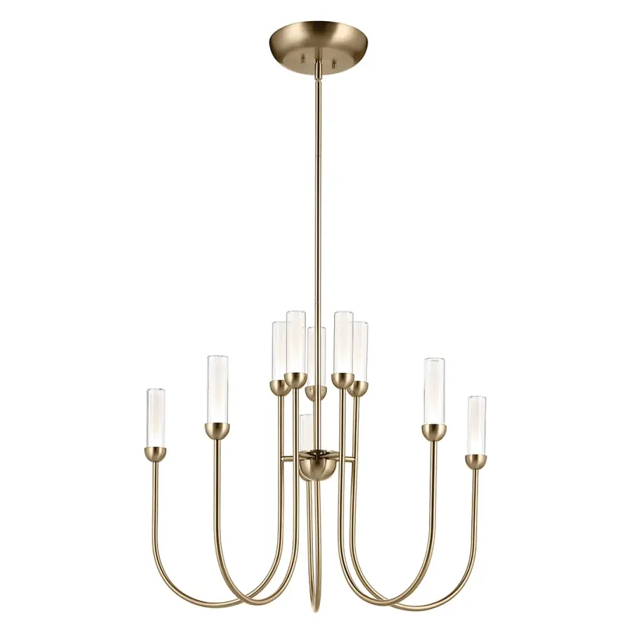 Moraine 10-Light Multi-Tier Chandelier - Image 2