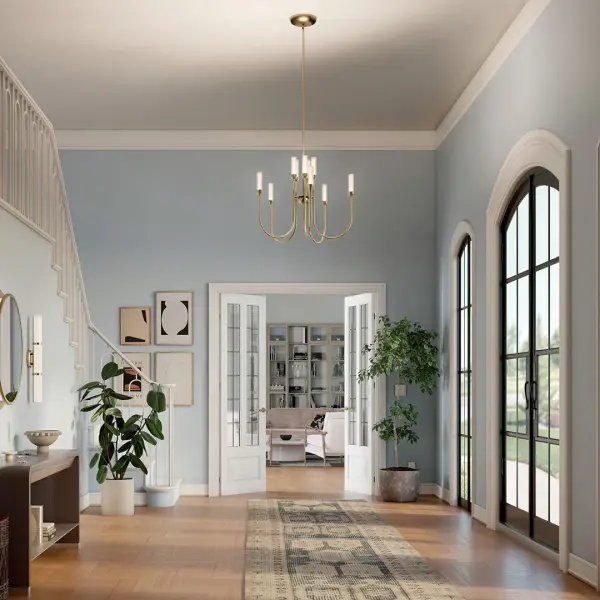 Moraine 10-Light Multi-Tier Chandelier - Image 7