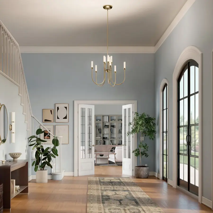 Moraine 10-Light Multi-Tier Chandelier - Image 7
