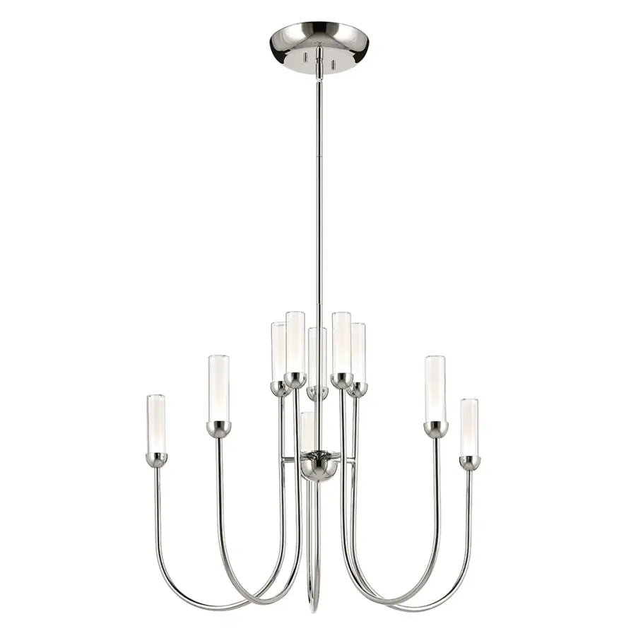 Moraine 10-Light Multi-Tier Chandelier - Image 2