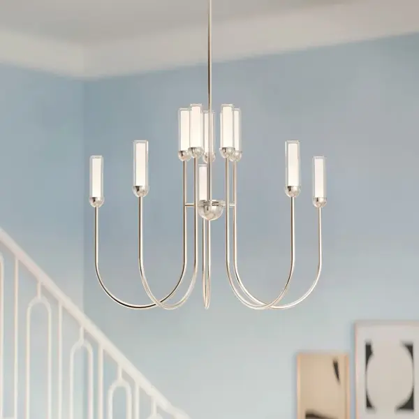 Moraine 10-Light Multi-Tier Chandelier - Image 5