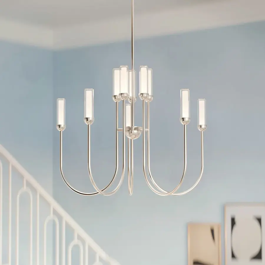 Moraine 10-Light Multi-Tier Chandelier - Image 5