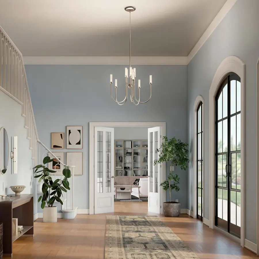 Moraine 10-Light Multi-Tier Chandelier - Image 7
