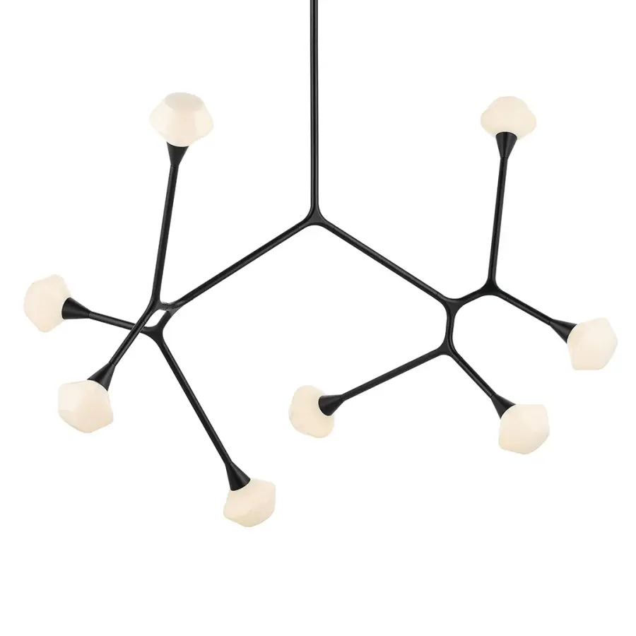 Dramatic 8-Light Statement Piece with Convertible Mounting Flexibility - Image 4