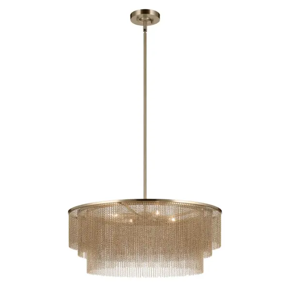 Khaite 4-Light Chandelier in Champagne Bronze
