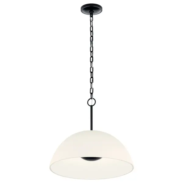 Mikale LED Pendant in Black
