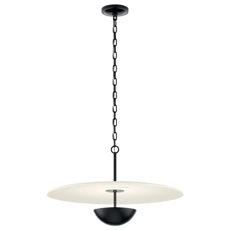 Mikale LED Pendant in Black