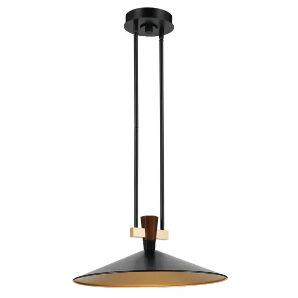 The Tenon LED Pendant delivers contemporary minimalism with integrated LED technology. Its 20-inch linear profile and matte black finish make it ideal for modern kitchens and dining spaces seeking clean, efficient lighting.