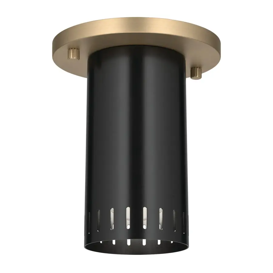 Ruehl LED Flush Mount in Black