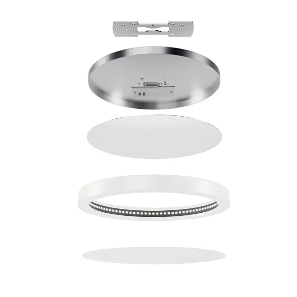 Ara White LED Flush Mount Ceiling Light - Image 3