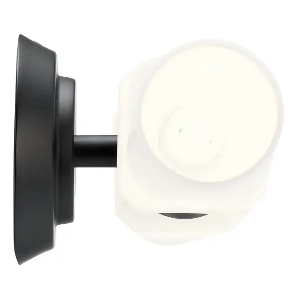 Truby 2-Light Vanity Light in Black - Image 3
