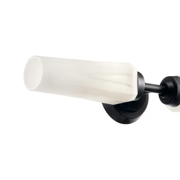 Truby 2-Light Vanity Light in Black - Image 4