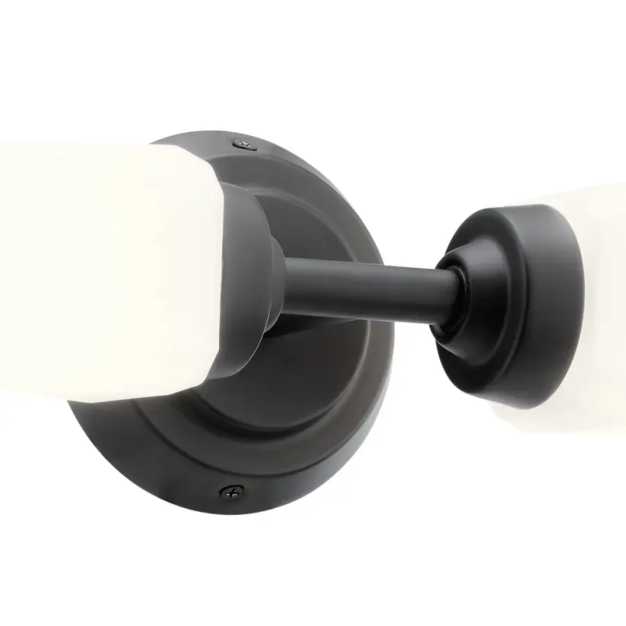 Truby 2-Light Vanity Light in Black - Image 5