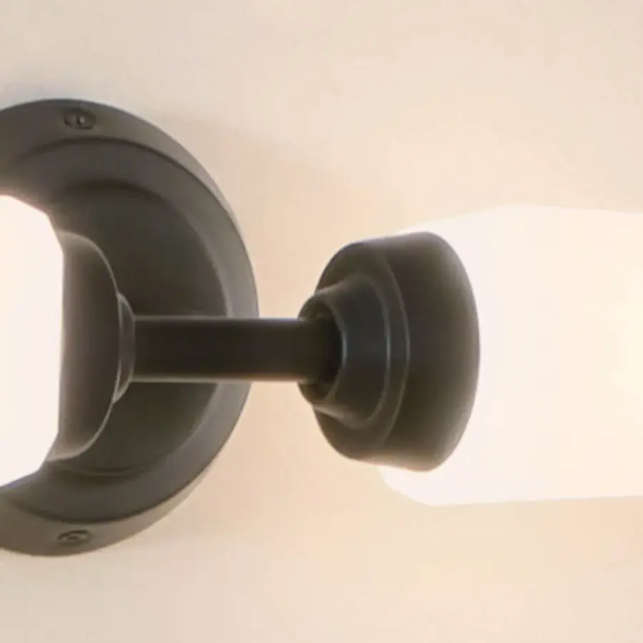 Truby 2-Light Vanity Light in Black - Image 7