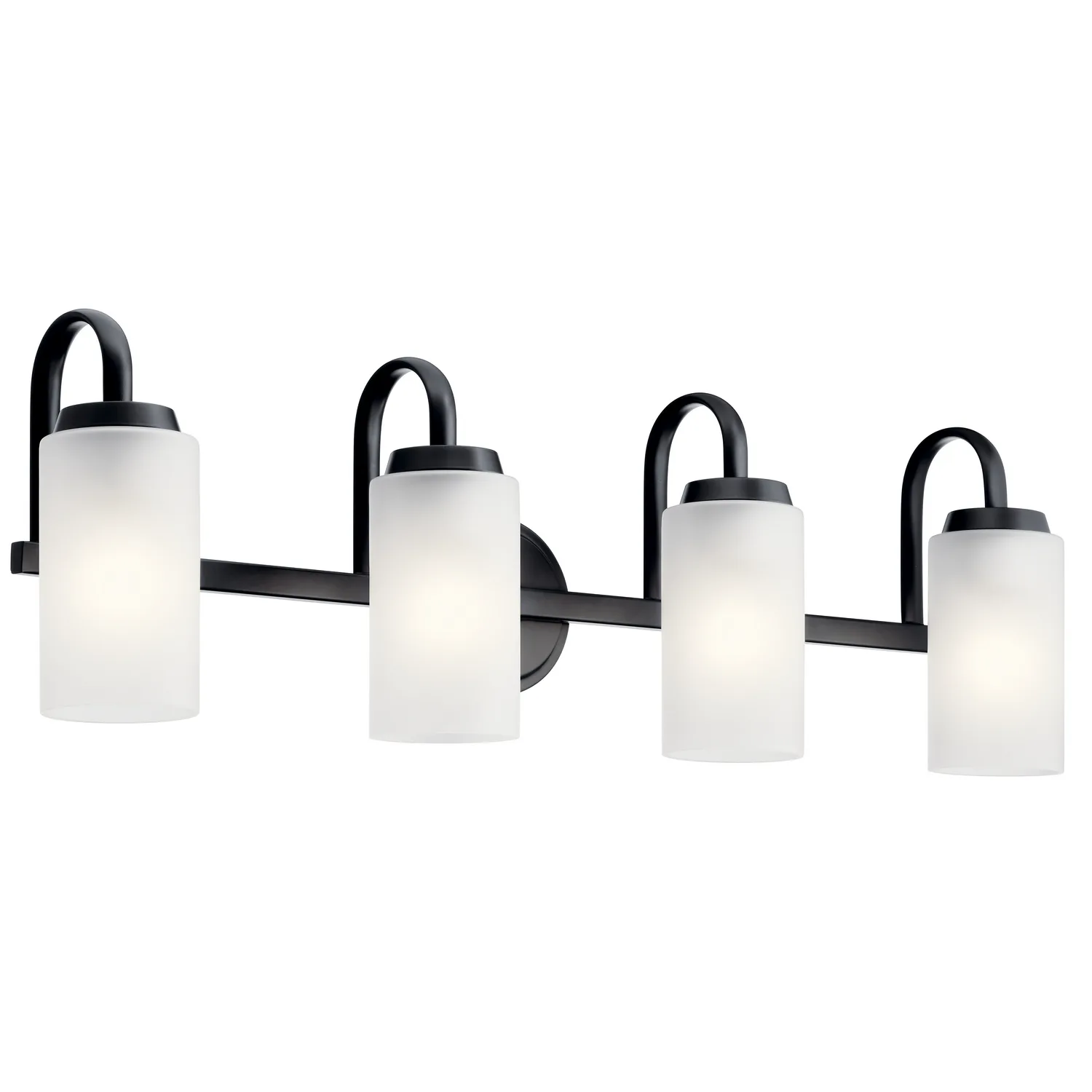 Kennewick 4-Light Bath Vanity in Black