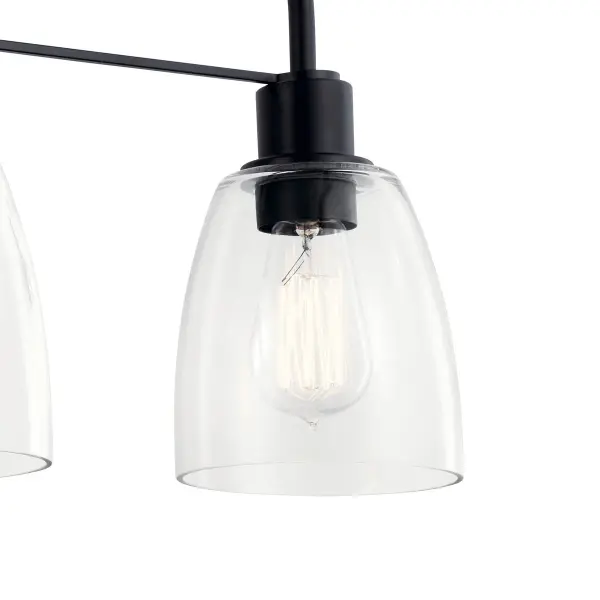 Meller 3-Light Vanity Light in Black - Image 3
