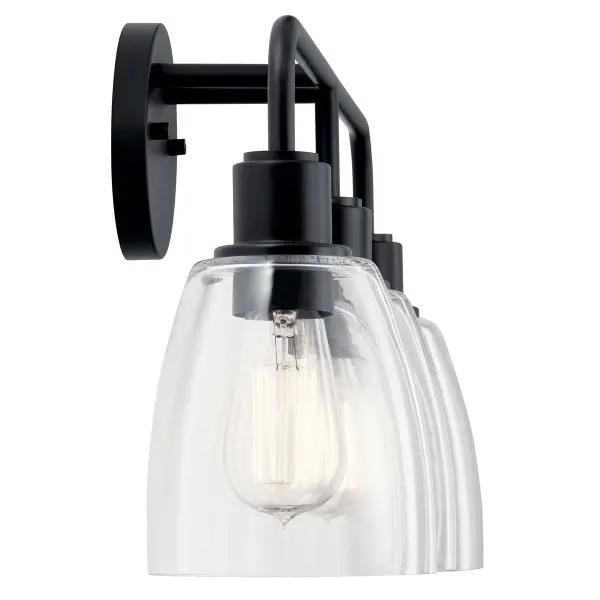 Meller 3-Light Vanity Light in Black - Image 4