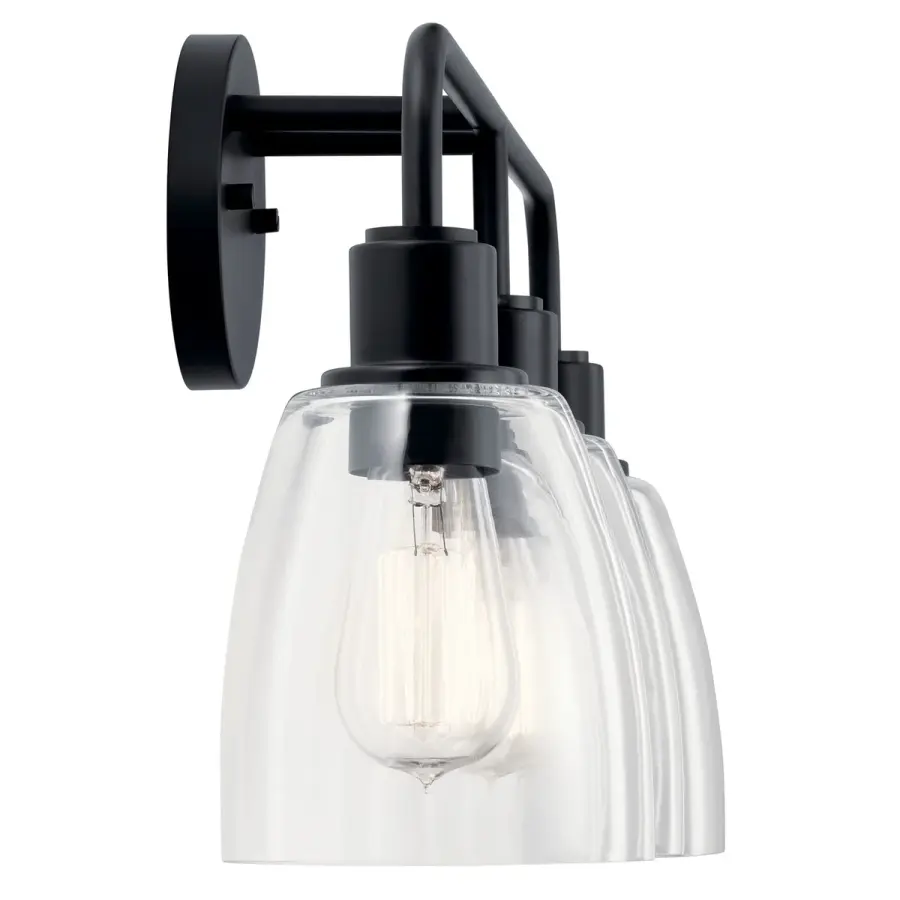Meller 3-Light Vanity Light in Black - Image 4