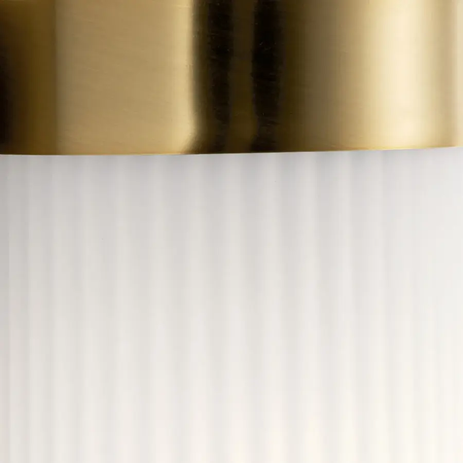 Ciona Wall Sconce in Brushed Natural Brass - Image 5