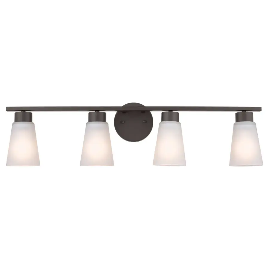 Stamos 4-Light Bath Vanity in Black