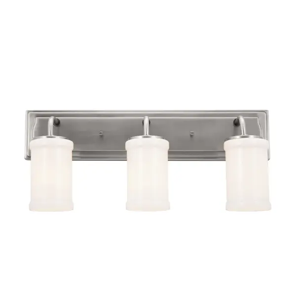 Vetivene 3-Light Bath Vanity in Classic Pewter