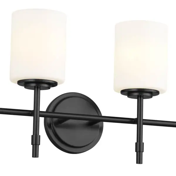 Ali 4-Light Vanity Light in Black - Image 3