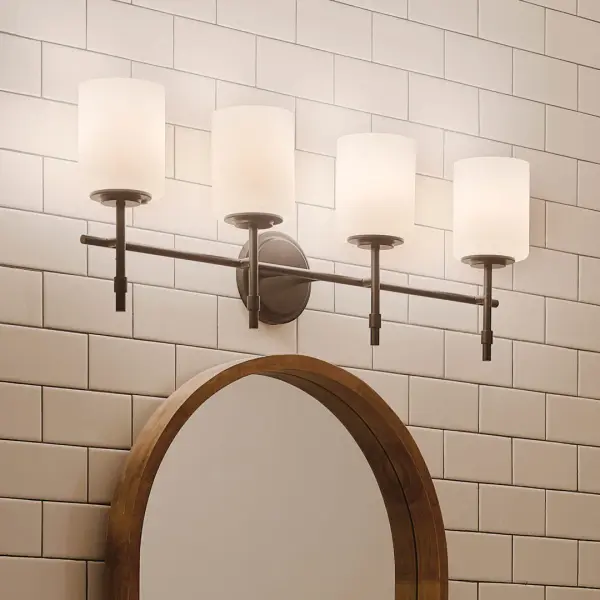 Ali 4-Light Vanity Light in Black - Image 6