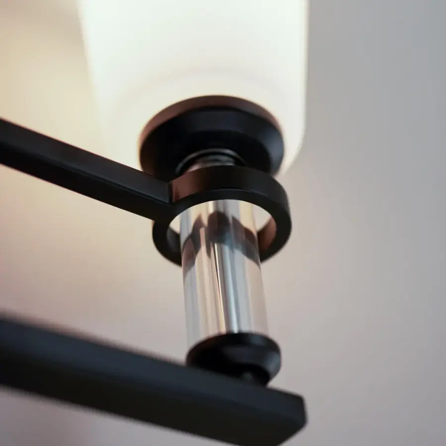 Rosalind 3-Light Vanity Light in Black - Image 6