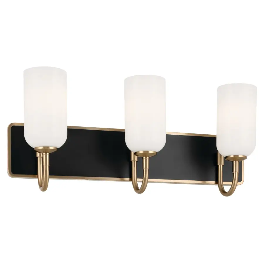 Solia 3-Light Bath Vanity in Champagne Bronze