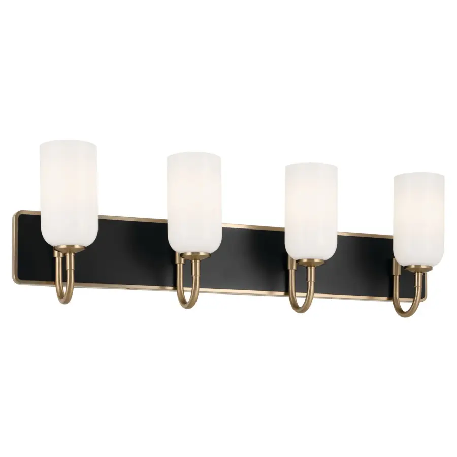Solia 4-Light Bath Vanity in Champagne Bronze