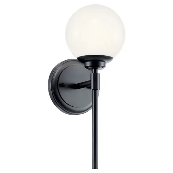 Benno Wall Sconce in Black - Image 1