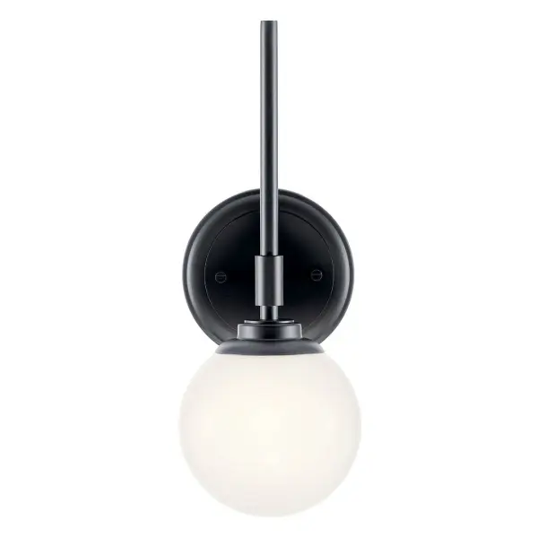Benno Wall Sconce in Black - Image 2