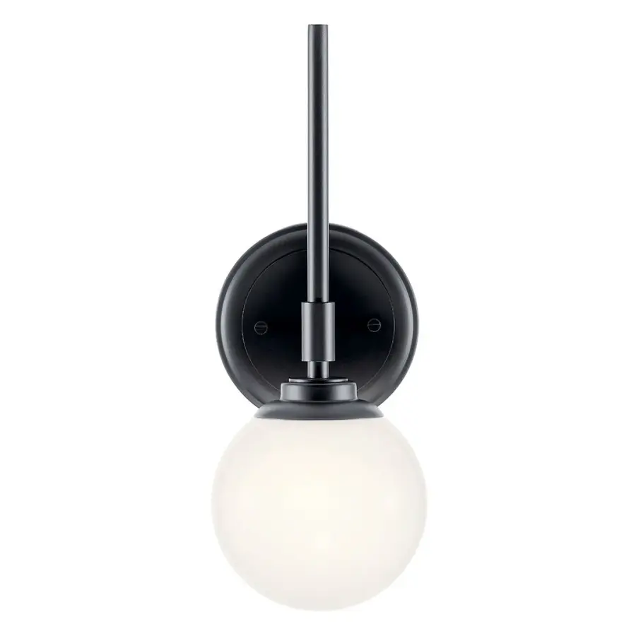 Benno Wall Sconce in Black - Image 2