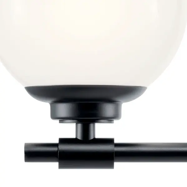 Benno 3-Light Vanity Light in Black - Image 3