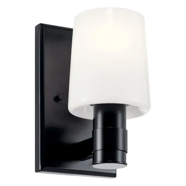 Adani Wall Sconce in Black - Image 1