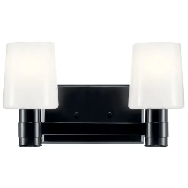 Adani 2-Light Vanity Light in Black - Image 4