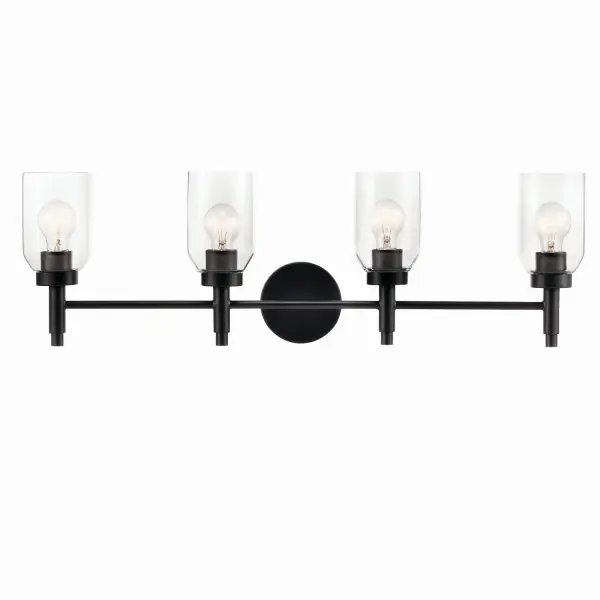 Madden 4-Light Vanity in Black